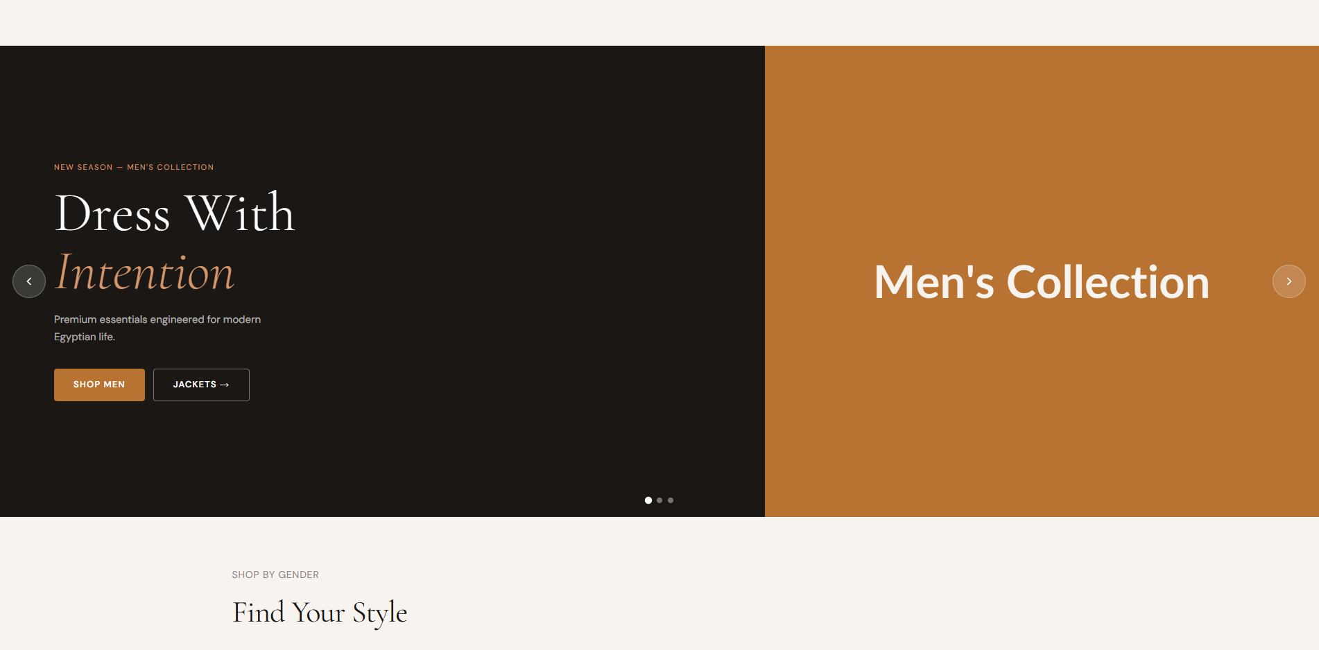  Fashion E-Commerce project demo image